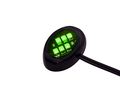 Led Modules Round Black Green