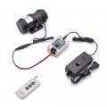 Dc Brush Vibration Motor Speed Adjustable With Power Adapter Remote Control For Vibrating Screen Machine Massager 3000rpm Dc