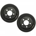 Rear Brake Drum 2 Pack For Plymouth Barracuda 1970 1974 Belvedere 1965 Ii 1967 Cuda A180 