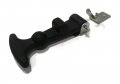 The Rop Shop 3 Hood Hold Down Latch Kits Black Rubber Galvanized Steel W Easy Grip T-handle