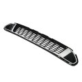 Front Lower Grille With Chrome Molding Trim Grill Assembly Replacement For 2010 2011 2012 Fusion