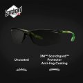 3m Safety Glasses Solus Ccs Series Ansi Z87 Scotchgard Anti-fog Coating Gray Lens Corded Ear Plug Control System 99 9 Uv