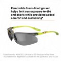 3m Safety Glasses Solus Ccs Series Ansi Z87 Scotchgard Anti-fog Coating Gray Lens Corded Ear Plug Control System 99 9 Uv