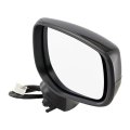 Passenger Side Door Mirror For Subaru Impreza 2017 To 2023 Paintable Manual Folding Power Adjustment Non Heated Replacement