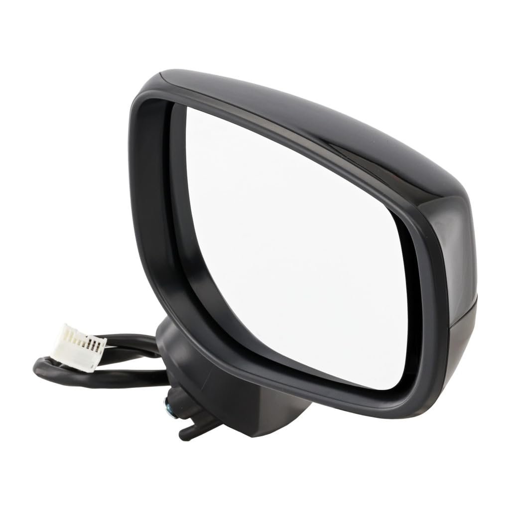 Passenger Side Door Mirror For Subaru Impreza 2017 To 2023 Paintable Manual Folding Power Adjustment Non Heated Replacement