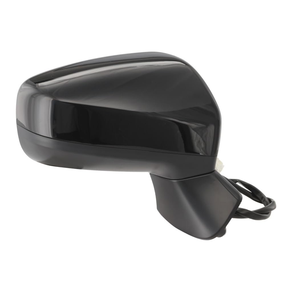 Passenger Side Door Mirror For Subaru Impreza 2017 To 2023 Paintable Manual Folding Power Adjustment Non Heated Replacement