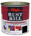 Yenkin Majestic Paint 8-6013-2 Matte Black Rust Kill Enamel 