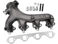 Left Driver Side Exhaust Manifold Kit With Gasket And Hardware For 1988-1996 Ford F-150 5 8l V8 
