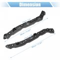 X Autohaux 1 Pair Front Left Right Side Bumper Cover Bracket No 68247394aa 68247398aa For Jeep Renegade