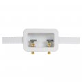 Oatey 38101 Centro Ii Assembled Washing Machine Outlet Box Copper Sweat With Water Hammer-1 4 Turn 3 In White 