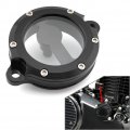Liru Motorcycle Oil Filter Clear Cover Cap Aluminum Black Engine Guard For Honda Gb350 2021s Cb350 Cb350s Gb350 Nc59