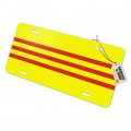 Graphics More South Vietnam Flag Novelty Metal Vanity Tag License Plate