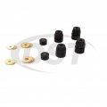 Pro-thane Body Mounts Bushings For Dodge W300 1975 Black 4-102-bl