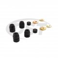 Pro-thane Body Mounts Bushings For Dodge W300 1975 Black 4-102-bl
