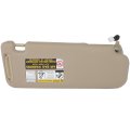 Sun Visor Fit For 2005-2008 Hyundai Sonata With Sunroof Left Driver Side Beige