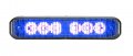 Whelen Micron Super Led Stud Mount Light Head Blue Mcrntb 