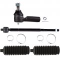 Ocpty New 4-piece Fit For Lexus Es300 Toyota Avalon Camry Sienna Solara 1 Inner Outer Tie Rod End 2 Steering Rack Boot