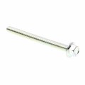 Prime-line Serrated Flange Bolts 1 4 In -20 X 3 Zinc Plated Case Hardened Steel 25 Pack 