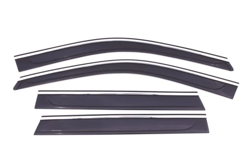 Auto Ventshade Avs Low Profile Ventvisor 2011 2021 Jeep Grand Cherokee Excludes L Smoke W Chrome Trim 4 Pc 794015