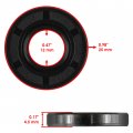 Caltric Water Pump Cover Gasket With Impeller And Seals Compatible Polaris 600 Iq Shift 2011-2012