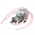 Universal 40mm Motorcycle Carburetor Replacement For 90cc 100cc 110cc Atv Suv Black Silver Tone 