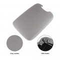 Ocpty Auto Armrest Center Console Lid Skin Cover Base For 2008 2009 2010 2011 2012 Accord Grey