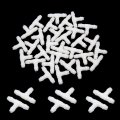 Uxcell 30pcs 3mm Inner Dia T Shape Plastic Joiner Air Water Fuel Hose Tube Connector