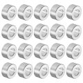 Uxcell 20pcs Aluminum Spacer 5mm Bore 10mm Od 5 Length Screw Standoff Bushing Plain Finish Round For M5 Screws Bolts And Rods 