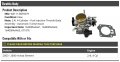 Fuel Injection Throttle Body Assembly Compatible With 2003-2006 Honda Element 2 4l 4-cylinder Automatic Transmission