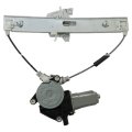 Power Window Regulator Assembly For Mercury Mariner 2005 2006 2007 Rear Driver Side Fo1550116 6l8z7827001ba 