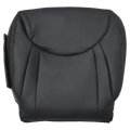 Front Passenger Side Bottom Replacement Seat Cover Black Perforated Microfiber Leather For Lexus Ls430 2001 2002 2003 2004 2005