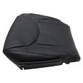 Front Passenger Side Bottom Replacement Seat Cover Black Perforated Microfiber Leather For Lexus Ls430 2001 2002 2003 2004 2005