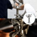 25 Set Screw Bolts Kit With Wing Nut Stainless Steel M6x1mm Hand Tighten Nuts M6x30mm Cross Head For Machinery Electronic 