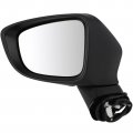 Ocpty Side View Mirror Passenger Exterior Compatible With 2015 2016 2017 For Toyota Camry Black Power Adjustmet And Heated