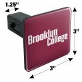Brooklyn College Bulldogs Logo Tow Trailer Hitch Cover Plug Insert 1 4 Inch 25