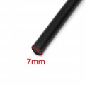Uxcell 20pcs 7mm X 270mm Black Electric Hot Heating Melt Glue Stick For Home Car