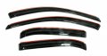 Auto Ventshade Avs In-channel Ventvisor Rain Guards Fits 2019 2021 Nissan Pathfinder Smoke 4 Pcs 194266 