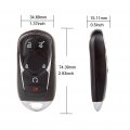 Aintier 2x Key Fob For Cruze Equinox Impala Malibu Camaro Sonic Limited Allure Encore Lacrosse Or Regal Verano Terrain 10-17