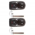 Aintier 2x Key Fob For Cruze Equinox Impala Malibu Camaro Sonic Limited Allure Encore Lacrosse Or Regal Verano Terrain 10-17
