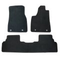 Velour Floor Mats For Lexus Rx350 Rx450h 2010 2012 Custom Fit Front And Rear Black Carpet Liners Anti Slip All Season Full Set 