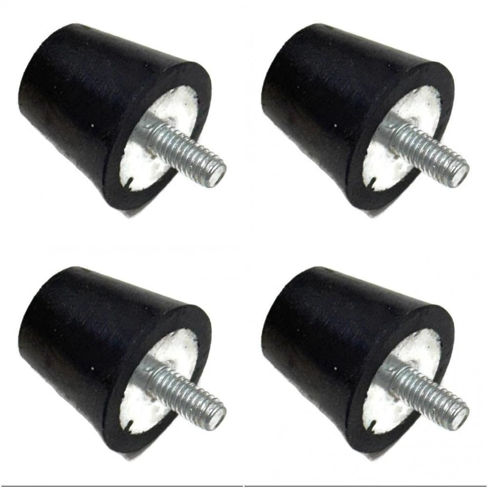 4 Pack 3 In Stud 5 168 Suspension Rubber Bump Stops Axle Snubbers Jounce Bumpers Thickness Tip Diameter And 1 1 2 Base