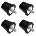 4 3 Stud 5 16-18 Suspension Rubber Bump Stops Axle Snubbers Jounce Bumpers 