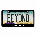 Ipick Image Made For Chrysler 200 Black Metal License Plate Frame