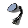 Yibid Silver Plug Bar End Mirrors For 22mm 7 8 Inch Standard Handlebar Motorcycle