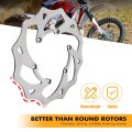 Nicecnc Sliver Rear Brake Rotor Disc For Beta Rr Xtrainer 125 250 300 350 498 2013-2024 See Fitment