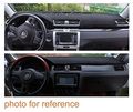 1pcs Black Car Tray Dashboard Cover Pad Pretection Mat Dash Pretector For Land Rover Discovery Sport 2015-2016