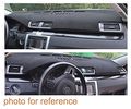 1pcs Black Car Tray Dashboard Cover Pad Pretection Mat Dash Pretector For Land Rover Discovery Sport 2015-2016