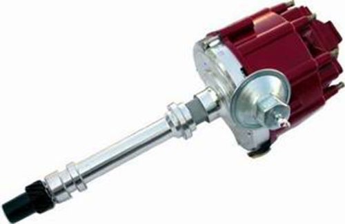 R3925 Aluminum Chevy Hei Electronic Distributor With 50k Coil And Red Cap
