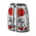 Altezza Euro Style Chrome Tail Light Lamp Assembly For 1999-2002 Chevy Silverado 1999-2006 Gmc Sierra Pickup Truck Driver 