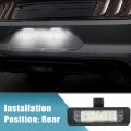 X Autohaux Led License Plate Light Tag Lamp Assembly Ford Mustang Focus Fusion Mercury Sable For Lincoln Mks Full Rear Number